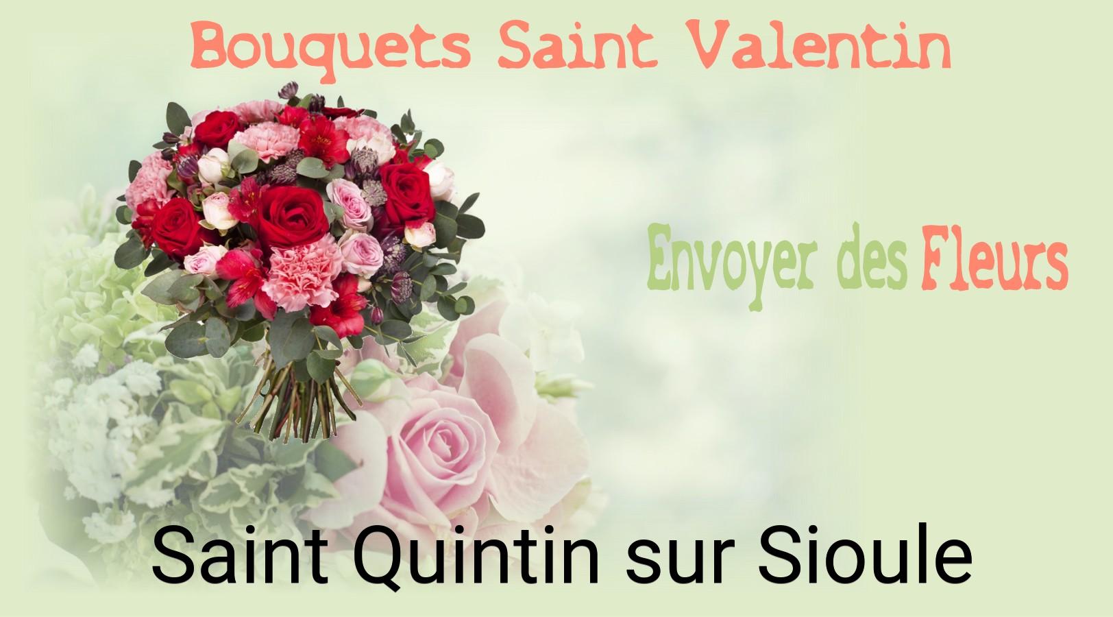 Roses de Saint-Valentin livrées à Saint-Quintin-sur-Sioule